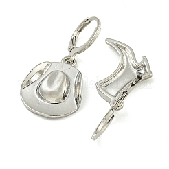Pendientes de aro de aleación para mujer&nbsp;EJEW-Z069-01P