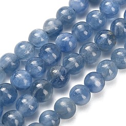 Натуральный кианитовые бисер пряди&nbsp;G-H335-J01-4mm