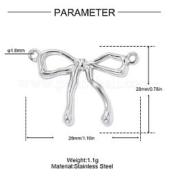 Pendentifs en acier inoxydable 304&nbsp;STAS-OY019-09P