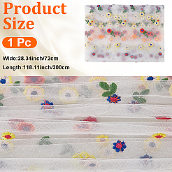 Tischläufer aus Polyester&nbsp;AJEW-WH20020-537C