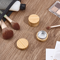 Pot de crème en bambou et aluminium de 10 g&nbsp;CON-WH0112-016A