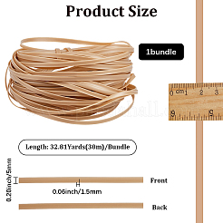 Пластиковый шнур с имитацией трости длиной 30 м.&nbsp;OCOR-GF0005-40F