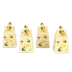 Scatole regalo per caramelle in carta stampata con api&nbsp;PW-WG31666-01