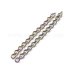 Placcatura ionica (ip) 304 catene di prolunga in acciaio inossidabile&nbsp;STAS-WH0032-02A-M