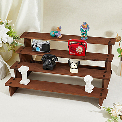 4-уровневый деревянный органайзер для выставочных стендов&nbsp;ODIS-WH0329-97