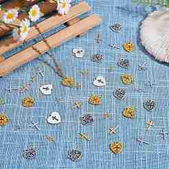 Kit de búsqueda de joyería colgante de diy&nbsp;STAS-SZ0002-66