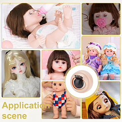16 Paar 4D-Abs-Puppenhandwerk-Cartoon bewegliches Auge&nbsp;DOLL-PH0001-54D