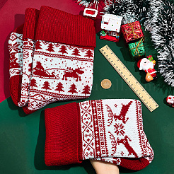 3 шт. 3 вида вязаных рождественских носков из шерстяной пряжи&nbsp;FEPA-SP0001-04A