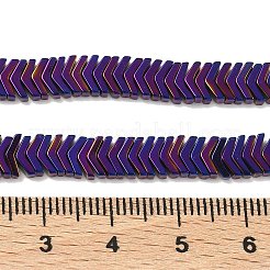 Гальванизировать немагнитных синтетический гематит нитей бисера&nbsp;G-F300-19-04