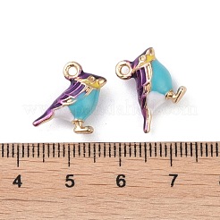 Pendentifs d'émail en alliage&nbsp;X-ENAM-R149-08B-G