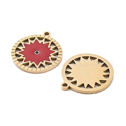 Placcatura ionica (ip) ciondoli in acciaio inossidabile 304&nbsp;STAS-P339-08G-01