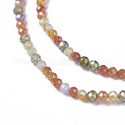 Бусы из циркония&nbsp;G-F596-48-3mm