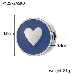 Подвески из нержавеющей стали 304 с эмалью&nbsp;STAS-OY011-02G