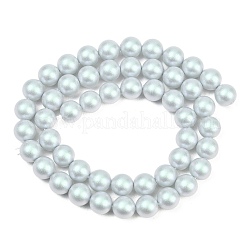 Vidrio esmerilado de perlas hebras de abalorios&nbsp;GLAA-A044-08A-06