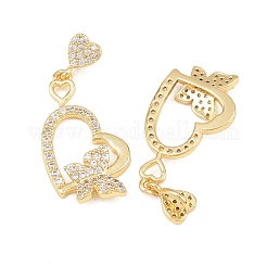 Латунные микро проложить кубического циркония подвески&nbsp;LS-KK-I475-05G-06
