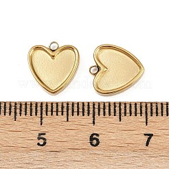 Оправы для подвесок из нержавеющей стали 304 в виде кабошонов&nbsp;X-STAS-A194-05E-G