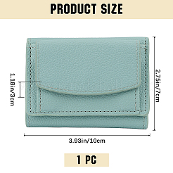 Carteras de cuero pu para mujer&nbsp;AJEW-WH20002-43A