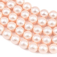 Морщины текстурированные оболочки жемчужные бусины пряди&nbsp;BSHE-E016-10mm-09