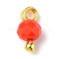 Pendenti di perle di vetro sfaccettate&nbsp;PALLOY-JF00546