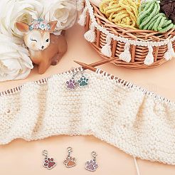 Подвесные украшения из сплава эмали&nbsp;HJEW-NB0001-33