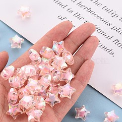 Прозрачные акриловые бусины&nbsp;TACR-S152-02D-SS2112