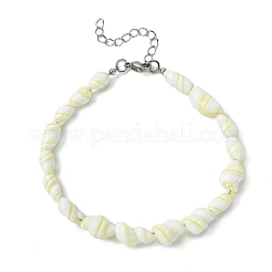 Cavigliere con perline di conchiglia naturale&nbsp;AJEW-AN00619