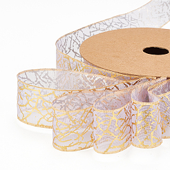2 rouleau de ruban organza 2 couleurs&nbsp;ORIB-BC0001-04
