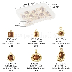 12 шт. 6 подвески из сплава смолы&nbsp;FIND-FS0004-05