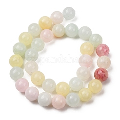 Natürlichen grünen Jade Perlen Stränge&nbsp;G-G757-03-12mm