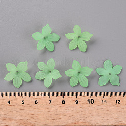 Матовые акриловые колпачки из бисера&nbsp;MACR-S371-05A-733