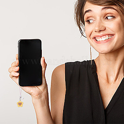 12 шт. симпатичные резиновые подвески для мобильного телефона&nbsp;HJEW-GO00099