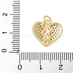 Латунные микро проложить кубического циркония подвески&nbsp;KK-P293-33G