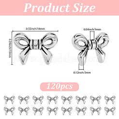 120 pz perline in lega di stile tibetano&nbsp;TIBEB-PA0001-21AS