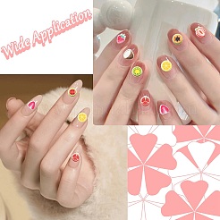 60 шт. бумажные наклейки для ногтей с фруктовой тематикой&nbsp;AJEW-CJC0018-05A