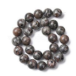 Натуральный флуоресцентный сиенитовый камень (светящийся в ультрафиолетовом свете) бусины нити&nbsp;G-G789-02E