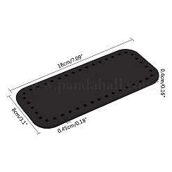 Fond de sac long rectangle en cuir pu&nbsp;FIND-CA0001-10D