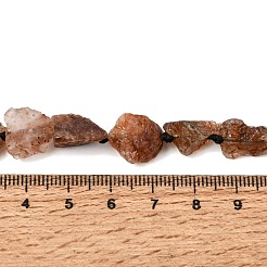 Perles et brins de quartz rutile noir doré naturel brut&nbsp;GG-CBA4808-G01-01