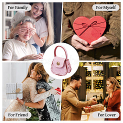 Набор для самостоятельного изготовления кожаного мини-кошелька для монет&nbsp;DIY-TA0004-90C