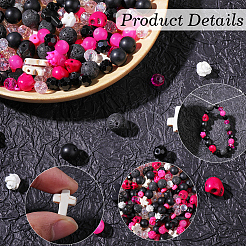 DIY-Sets zur Herstellung von Stretch-Armbändern im Gothic-Stil&nbsp;DIY-SC0033-42