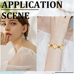 Латунные круглые разделительные бусины с покрытием стойки и вакуумным покрытием pvd&nbsp;FIND-SP0002-24B