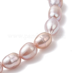 Браслеты из натуральных пресноводных жемчугов для женщин&nbsp;BJEW-JB13210-02