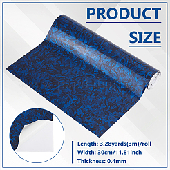 Film d'emballage en vinyle autocollant en fibre de voiture en PVC&nbsp;DIY-WH0061-064B