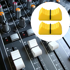 20 шт. пластиковые слайдеры для аудио консоли&nbsp;AJEW-CN0004-53D