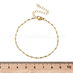 Bracelets à maillons cubiques en acier inoxydable 304 pour femmes&nbsp;BJEW-G790-04G