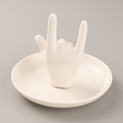Porzellan-Zweigringhalter&nbsp;ODIS-WH0026-17