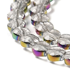 Гальванизируйте прозрачное стекло бисер нитей&nbsp;EGLA-Z001-02F