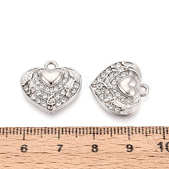 Подвески из сплава и страза&nbsp;FIND-N008-28P