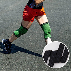 Плоский нескользящий эластичный шнур из полиэстера&nbsp;OCOR-GF0003-16A-01