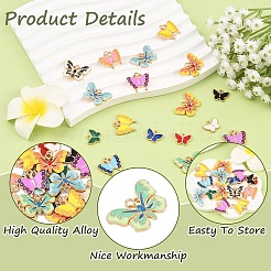 18шт 3 стиля сплава эмалевые подвески&nbsp;FIND-YW0017-95