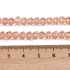 Прозрачные стеклянные бусины&nbsp;GLAA-G125-01A-03